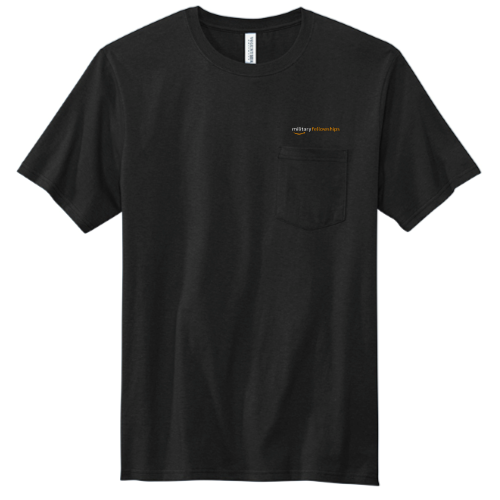 Military Fellowships Unisex USA Made Pocket T Shirt