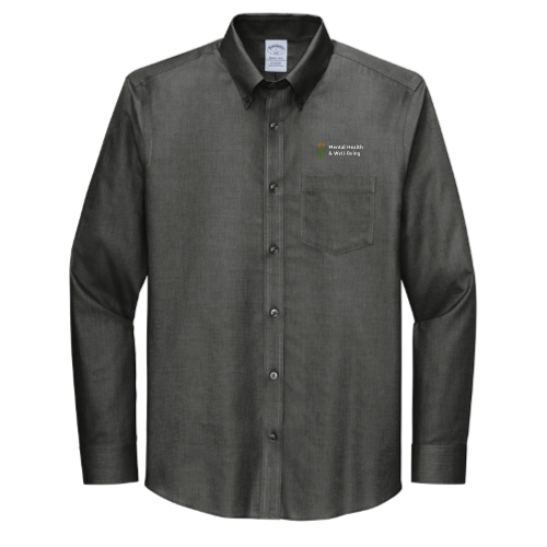 Mental Health and Wellbeing - Brooks Brothers Wrinkle-Free Stretch Nailhead Shirt