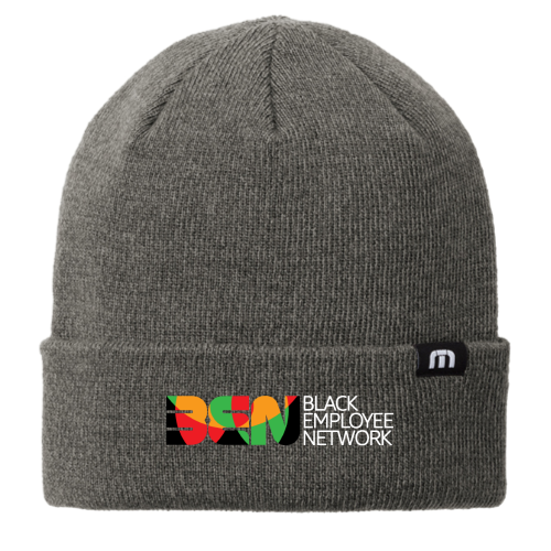 Black Employee Network - TravisMathew Solid Cuffed Beanie V1