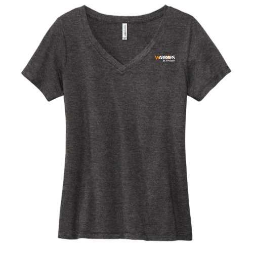 Warriors at Amazon USA Made Womens V Neck T Shirt