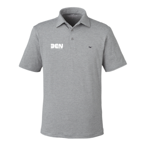 Black Employee Network - Men's Bradley Stripe Sankaty Polo v2