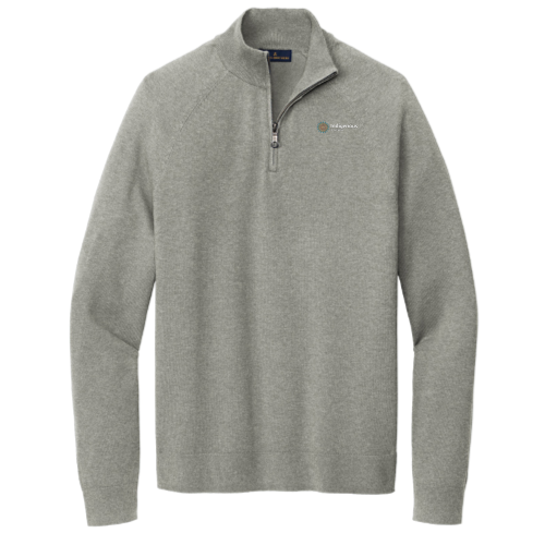 Indigenous at Amazon - Brooks Brothers Cotton Stretch 1/4-Zip Sweater