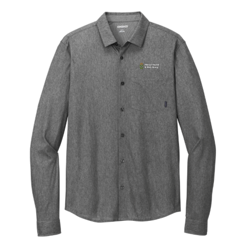 Mental Health and Wellbeing -OGIO Extend Long Sleeve Button-Up