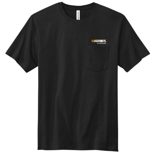 Warriors at Amazon USA Made Pocket T Shirt