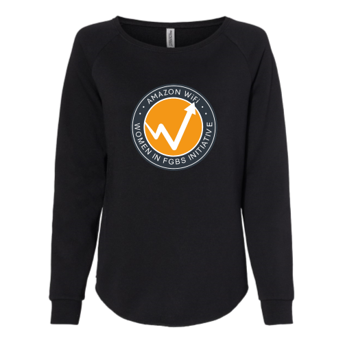 Women in Finance - Women's California Wave Wash Crewneck Sweatshirt