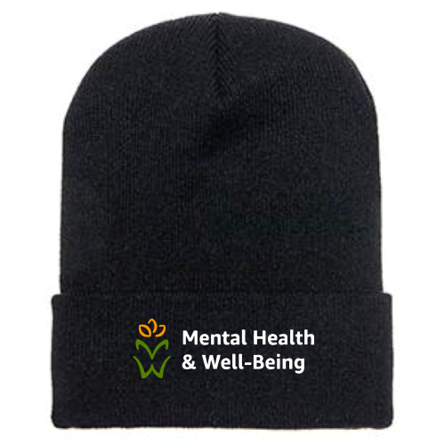 Mental Health and Wellbeing - Cuffed Knit Beanie