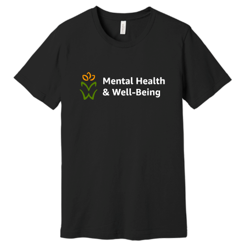 Mental Health and Wellbeing - Unisex Bella Canvas T Shirt