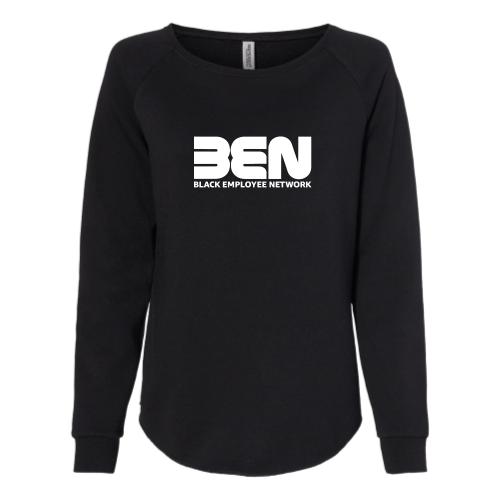 Black Employee Network - Women's California Wave Wash Crewneck Sweatshirt v2
