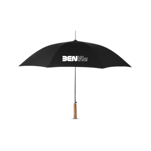 Black Employee Network - Wood Handle Stick Umbrella v2