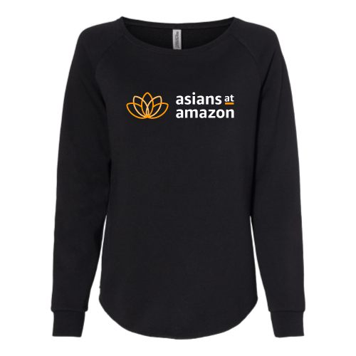 Asians at Amazon - Womens Wave Wash Crewneck