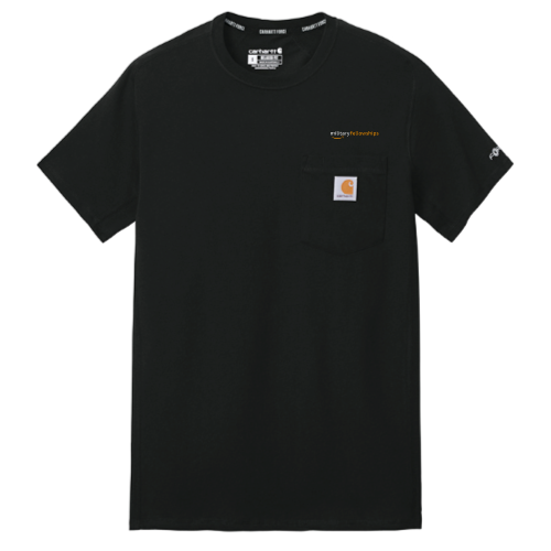 Military Fellowships Mens Carhartt Pocket T Shirt