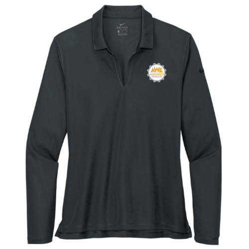 Women In Engineering - Nike Women's Dri-FIT Micro Pique 2.0 Long Sleeve Polo