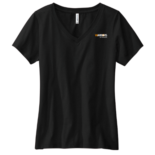 Warriors at Amazon USA Made Womens V Neck T Shirt