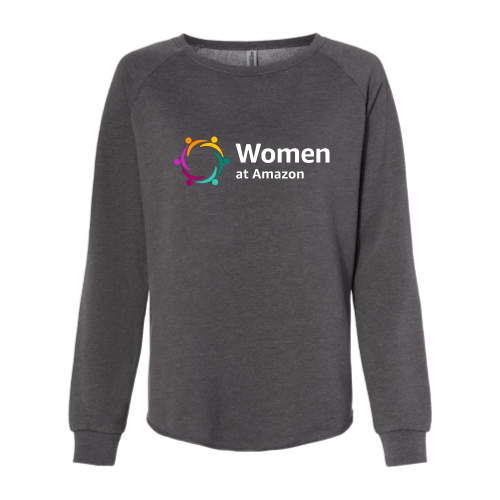 Women at Amazon - Women's California Wave Wash Crewneck Sweatshirt