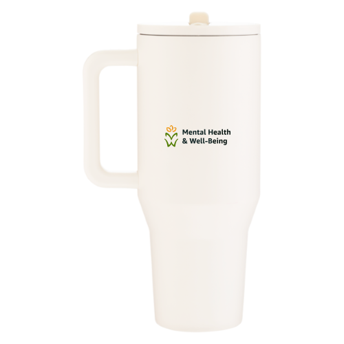 Mental Health and Wellbeing - Hydrojug Traveler Tumbler