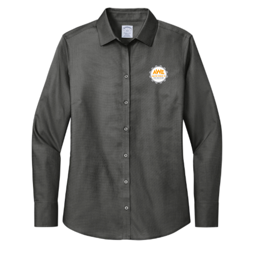 Women In Engineering - Brooks Brothers Women's Wrinkle-Free Stretch Nailhead Shirt