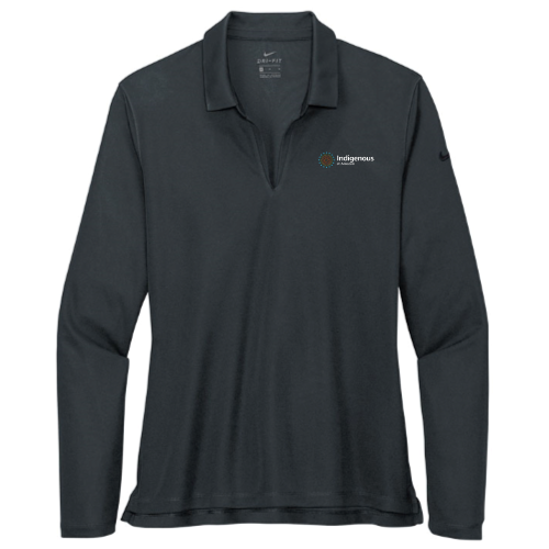 Indigenous at Amazon - Nike Women's Dri-FIT Micro Pique 2.0 Long Sleeve Polo