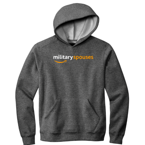 Military Spouses USA Made Fleece Pullover Hoodie