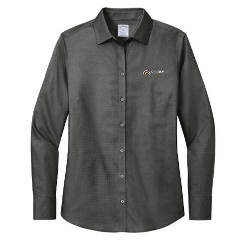 Glamazon - Brooks Brothers Women's Wrinkle-Free Stretch Nailhead Shirt