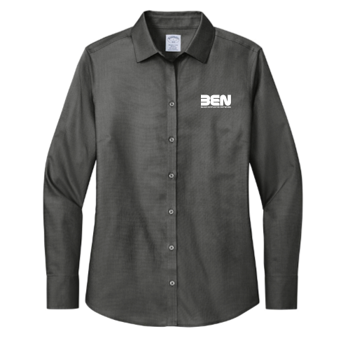 Black Employee Network - Brooks Brothers Women's Wrinkle-Free Stretch Nailhead Shirt v2