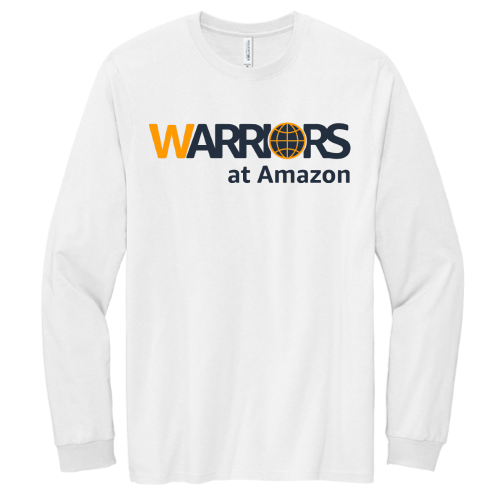 Warriors at Amazon USA Made Long Sleeve T Shirt