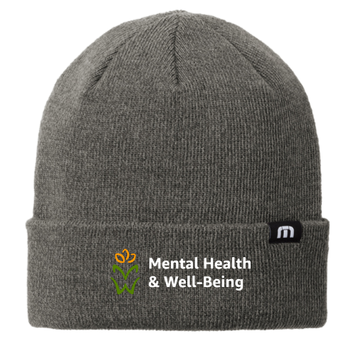 Mental Health and Wellbeing - TravisMathew Solid Cuffed Beanie