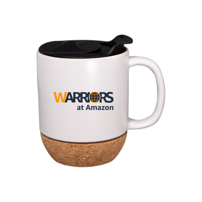 Warriors at Amazon 14oz Mug with Cork Base
