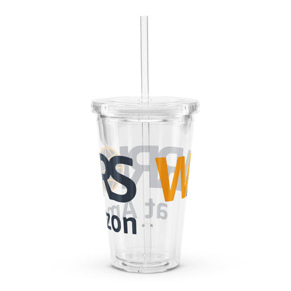 UK/EU - Warriors at Amazon Clear plastic tumbler