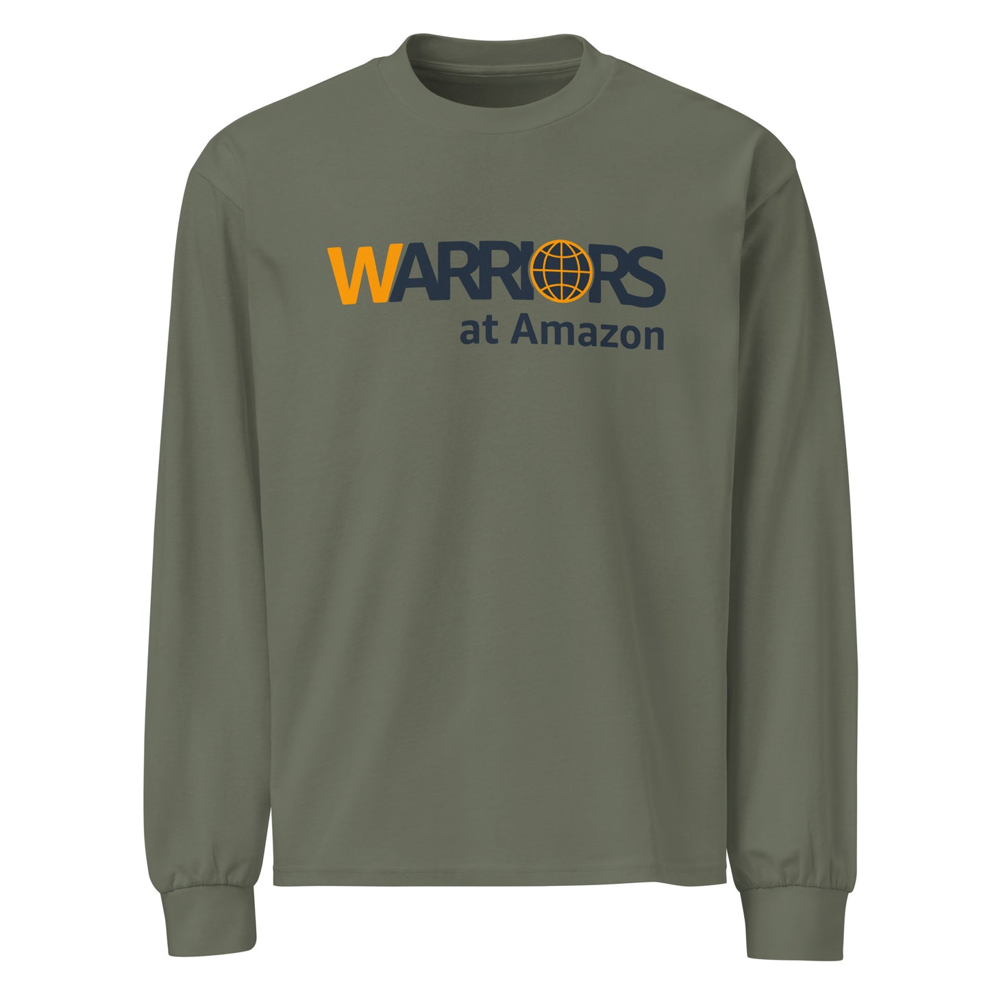 UK/EU - Warriors at Amazon Unisex Premium heavyweight long sleeve shirt