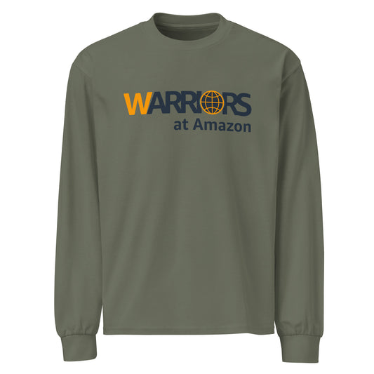 UK/EU - Warriors at Amazon Unisex Premium heavyweight long sleeve shirt